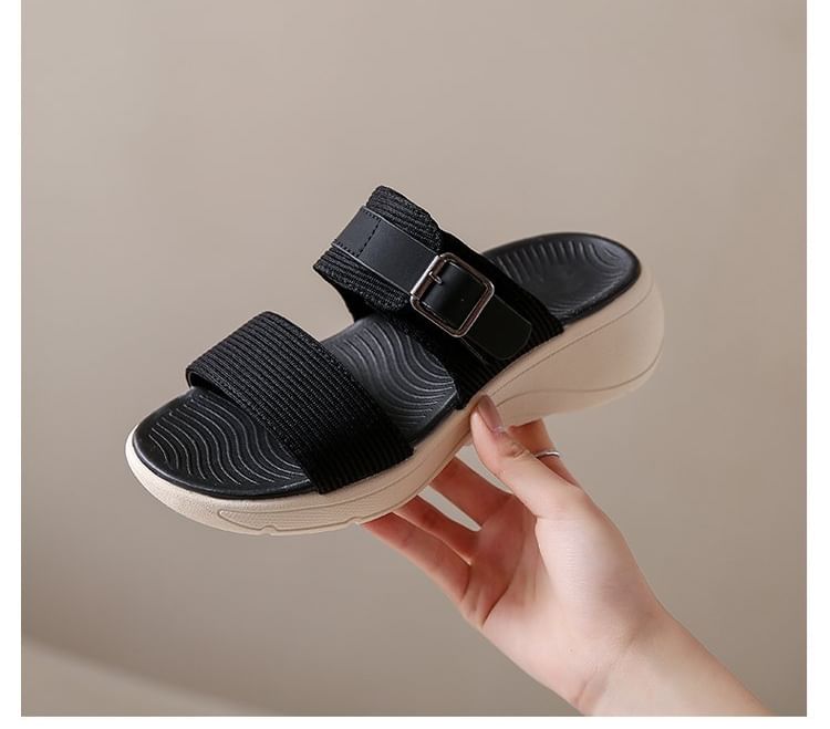 Heel Slide Sandals Wedge