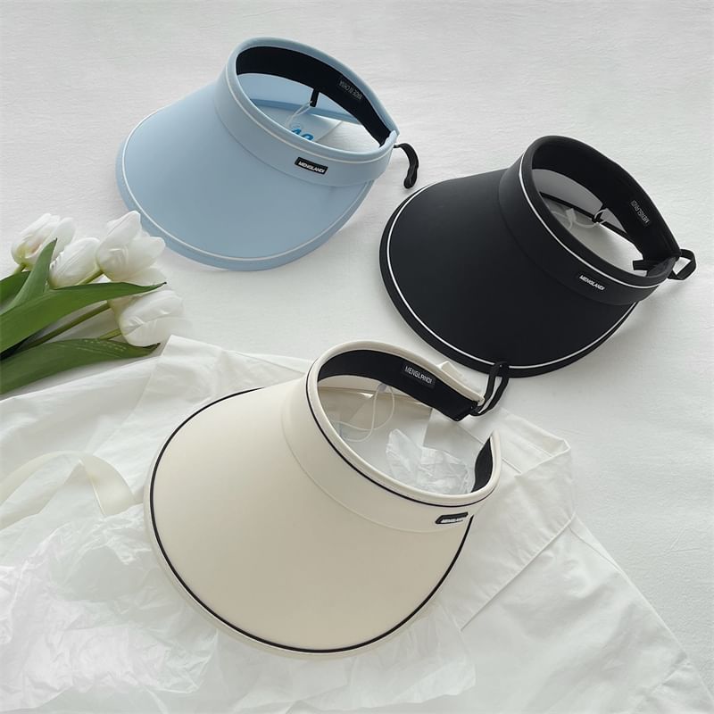 Visor Lettering