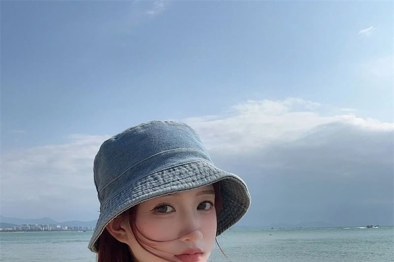 Bucket Denim Hat