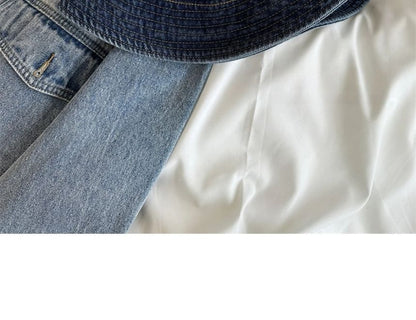 Bucket Denim Hat