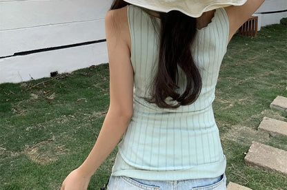Plain Hiking Ruffle Hat Bucket