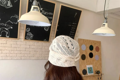 Beanie Slouch Lace