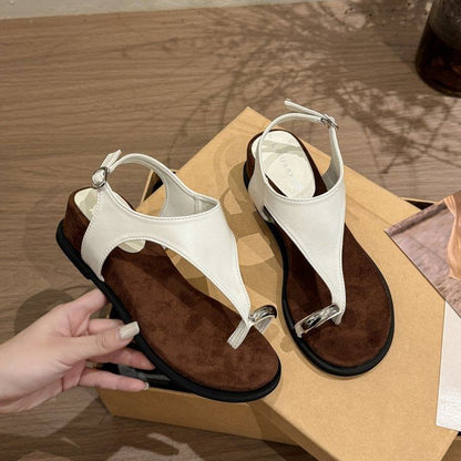Toe Wedge Loop Sandals