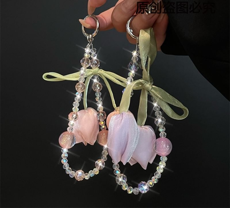 with Lanyard Phone Pad Flower