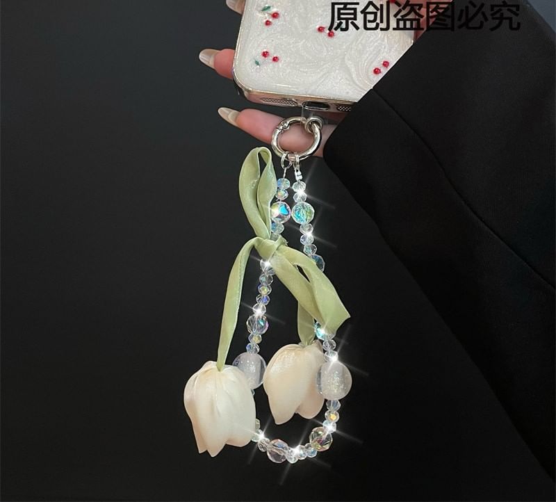 with Lanyard Phone Pad Flower