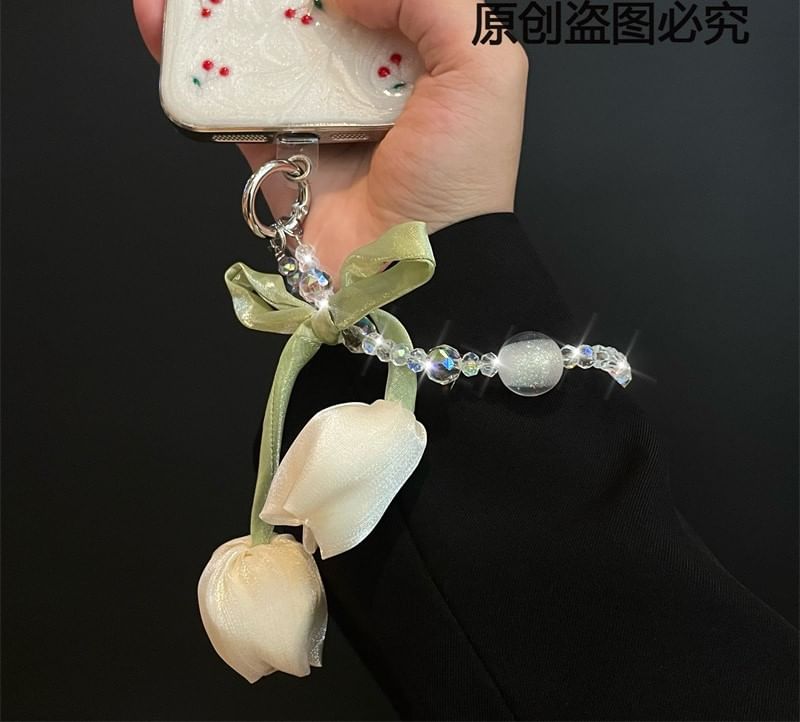 with Lanyard Phone Pad Flower