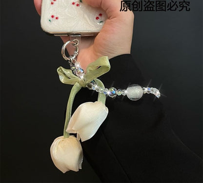 with Lanyard Phone Pad Flower
