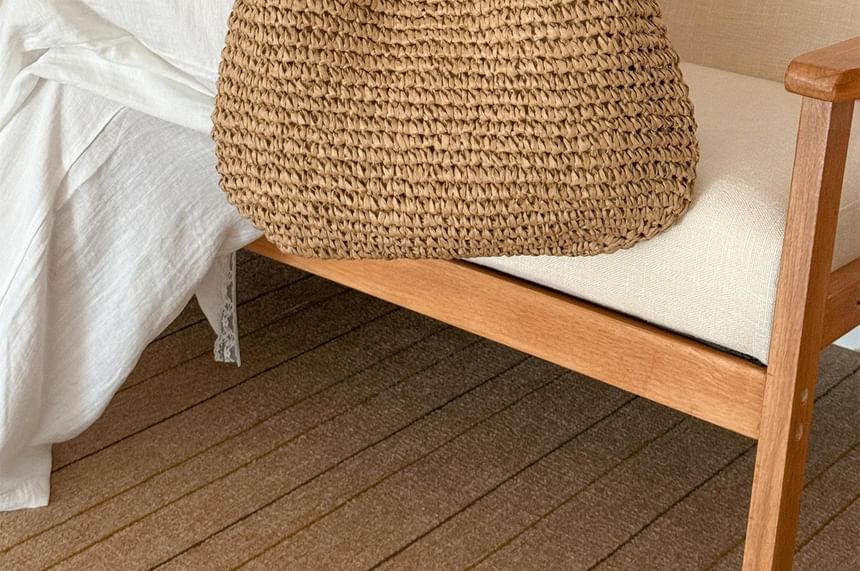 Bag Tote Straw Plain