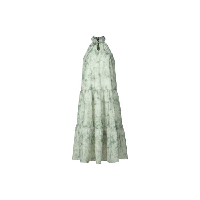 Dress Maxi Sleeveless Print A-Line