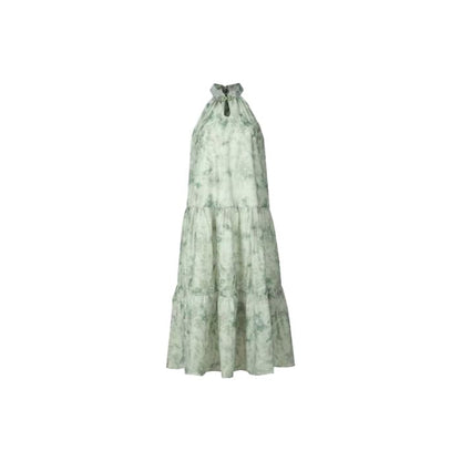 Dress Maxi Sleeveless Print A-Line