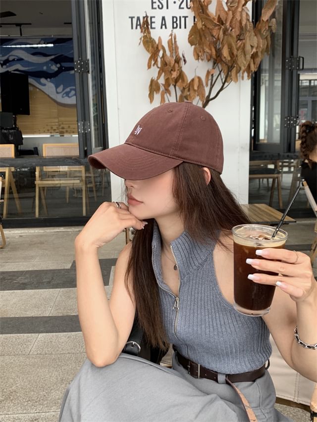 Embroidered Cap Lettering Baseball