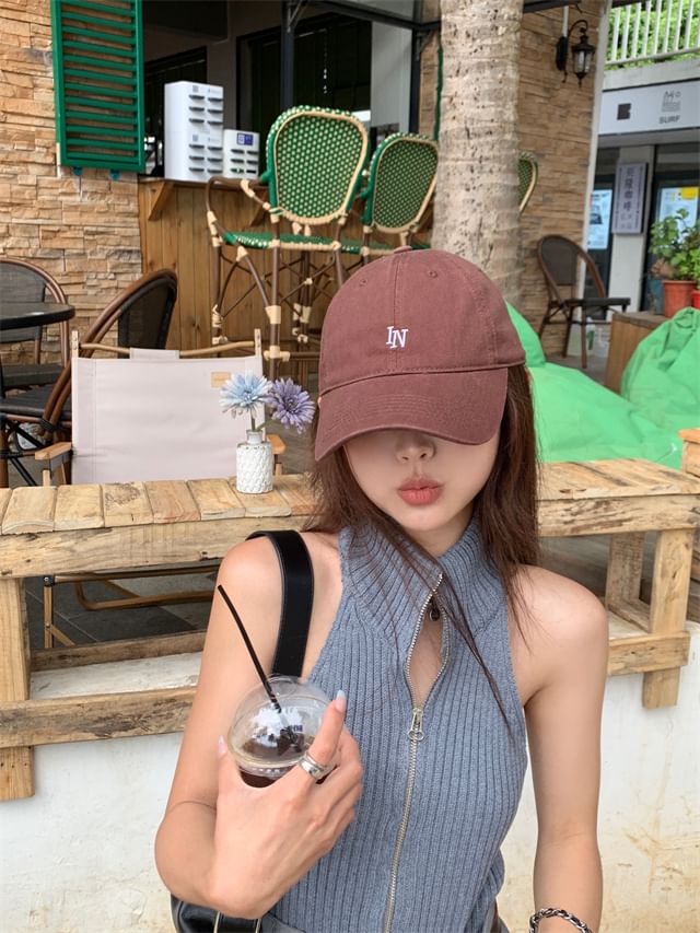 Embroidered Cap Lettering Baseball
