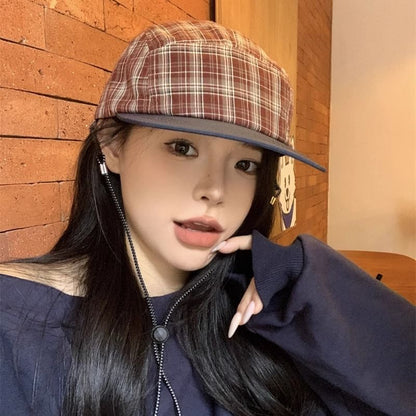 Plaid Baseball Cap