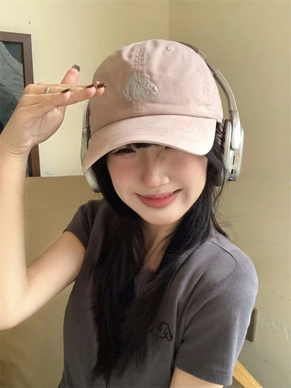 Baseball Cap Mountain Embroidered