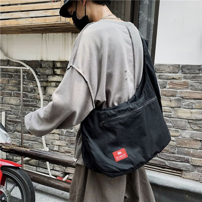 Messenger Tag Bag Lettering
