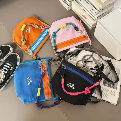Bag Strap Crossbody Lettering Rope