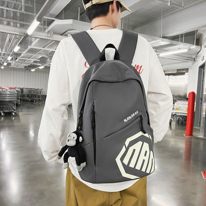 / Charm Bag Set Backpack Lettering Godzilla