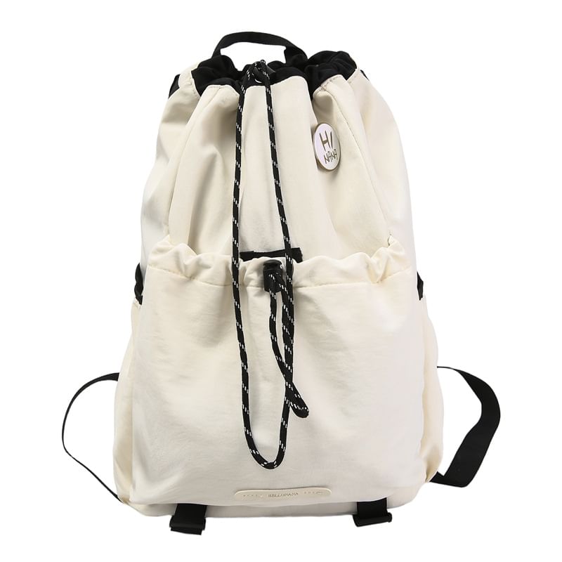 Backpack Drawstring Lettering