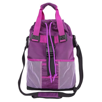 Block Crossbody Drawstring Color Bag