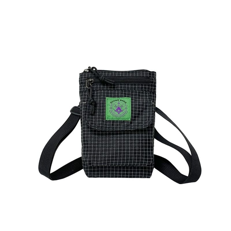 Bag Striped Crossbody Flap