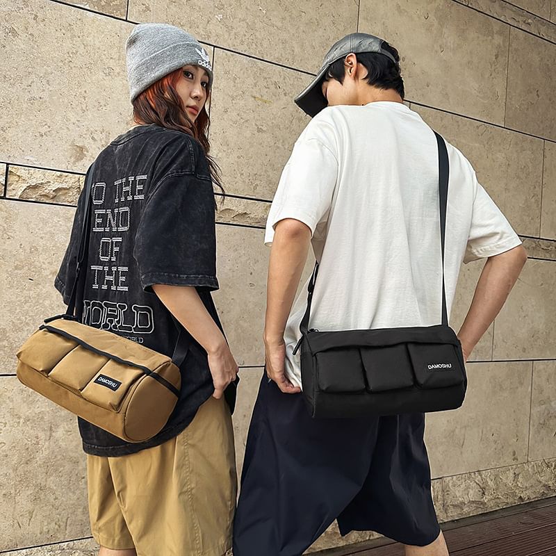 Lettering Bag Crossbody Barrel