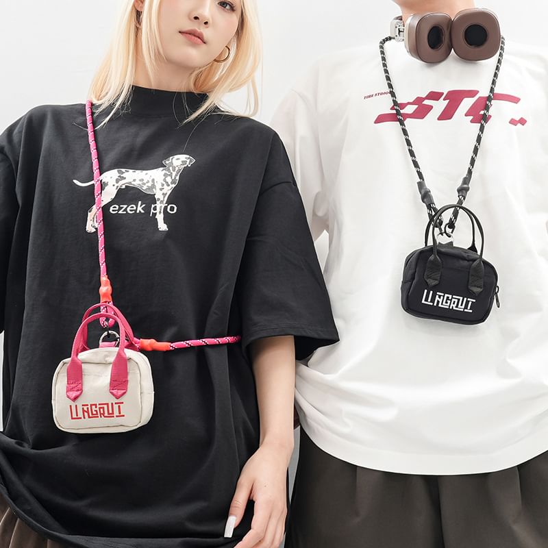 Bag Crossbody Mini Lettering