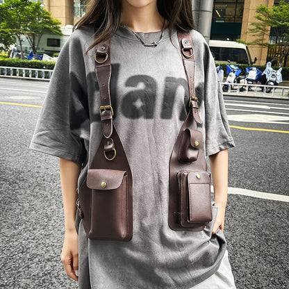 Belt Faux Bag Leather