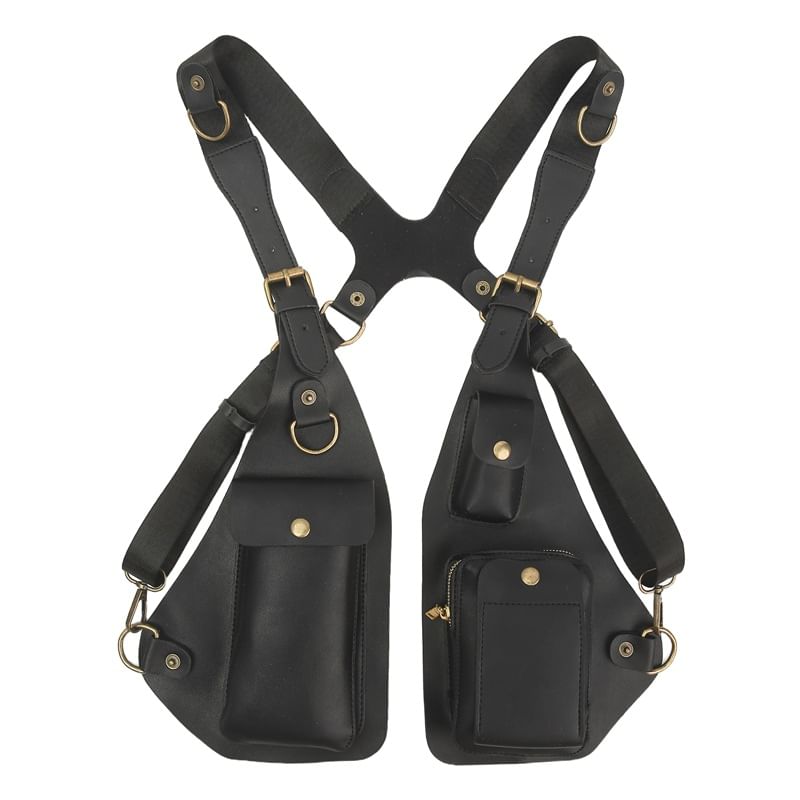 Belt Faux Bag Leather