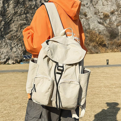 Flap Backpack Plain