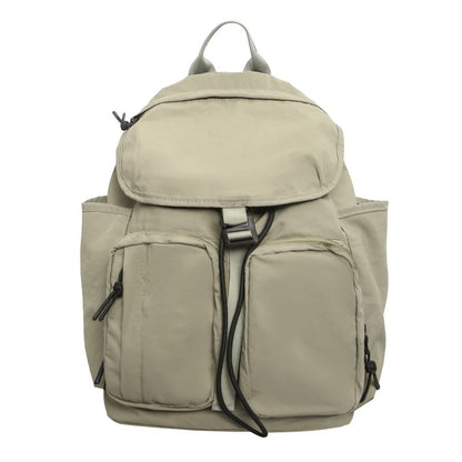 Flap Backpack Plain