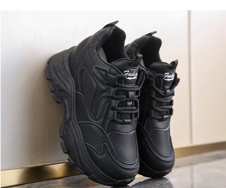 Sneakers Wedge Hidden Panel Platform
