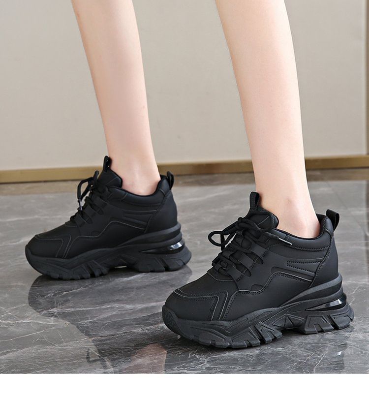 Sneakers Hidden Panel Platform Wedge
