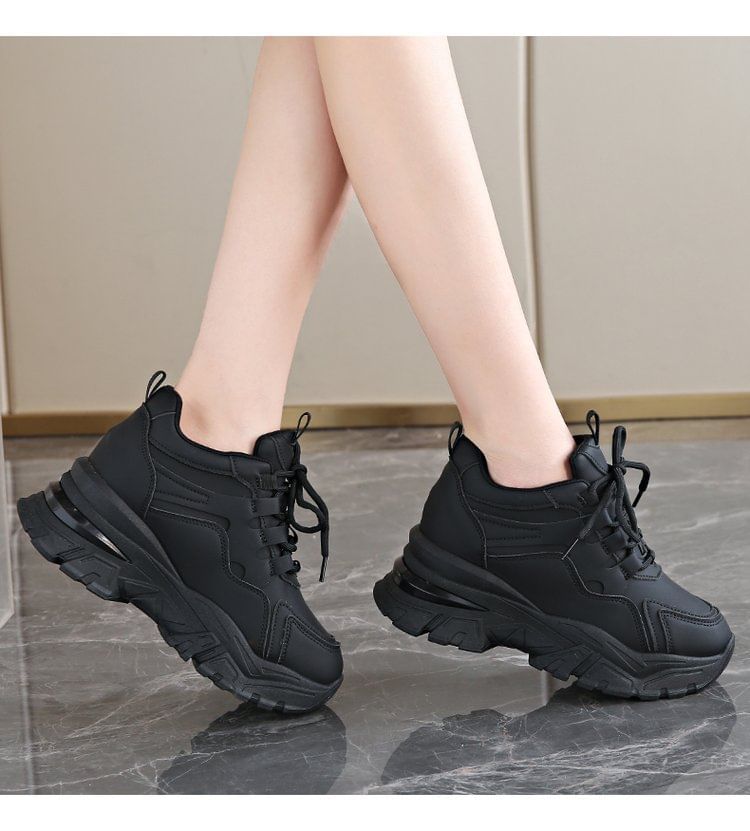 Sneakers Hidden Panel Platform Wedge