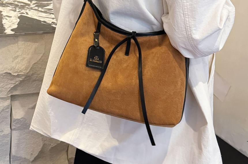Faux Shoulder Bag Crossbody Suede