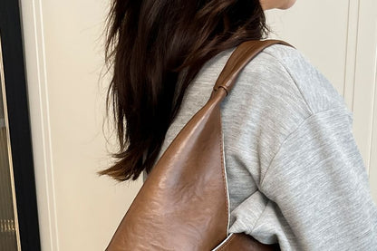 Faux Bag Shoulder Leather