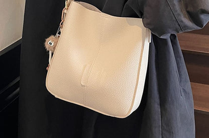 Pouch Faux Bag Shoulder Leather With