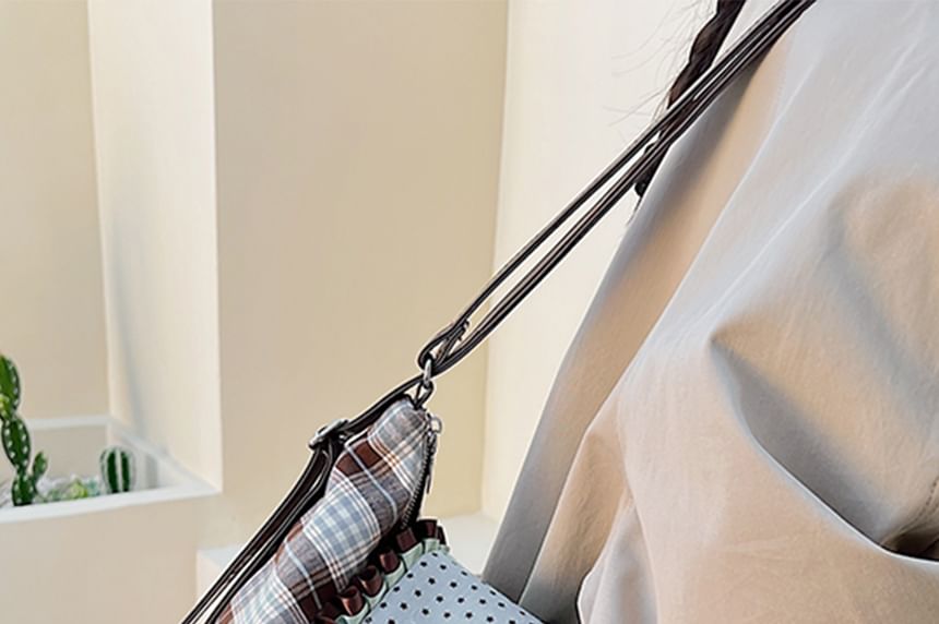 Accent Bag Patterned Crossbody Bow