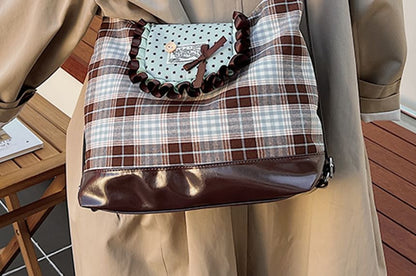 Accent Bag Patterned Crossbody Bow