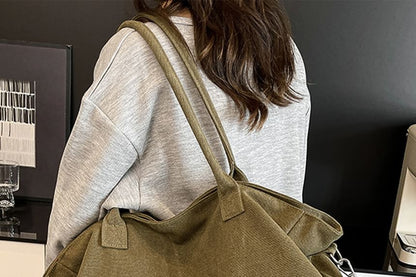 Bag Tote Crossbody Canvas