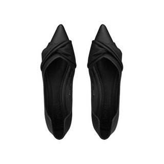 Knotted Pointed-Toe Flats