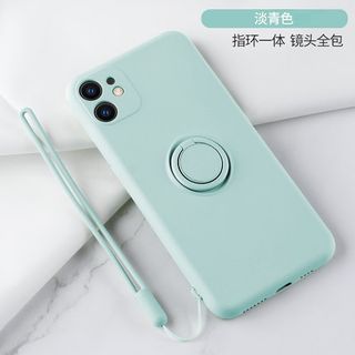 Phone Plain Case Ring Stand