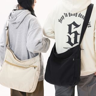 Canvas Bag Crossbody Multi-Pocket