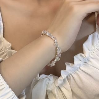 Crystal Faux Alloy Bracelet