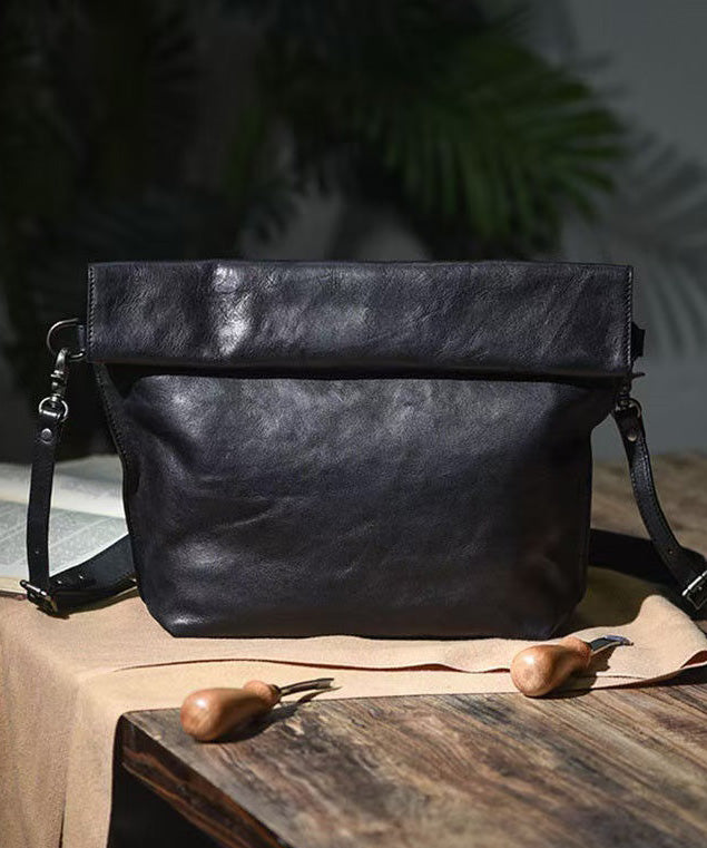 Cross-body Capacity Large New Leather Bag Retro