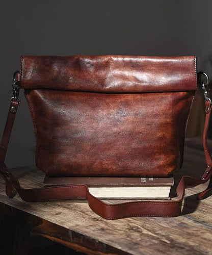 Cross-body Capacity Large New Leather Bag Retro