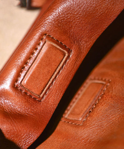 Cross-body Capacity Large New Leather Bag Retro