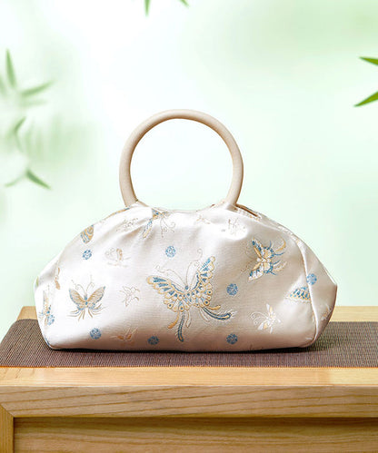 Versatile Retro Bag Tote Tassel Jacquard New