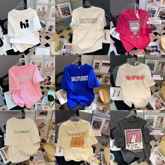 Wholesale Mixed Women T-shirt Blind Box (MOQ 50pcs)