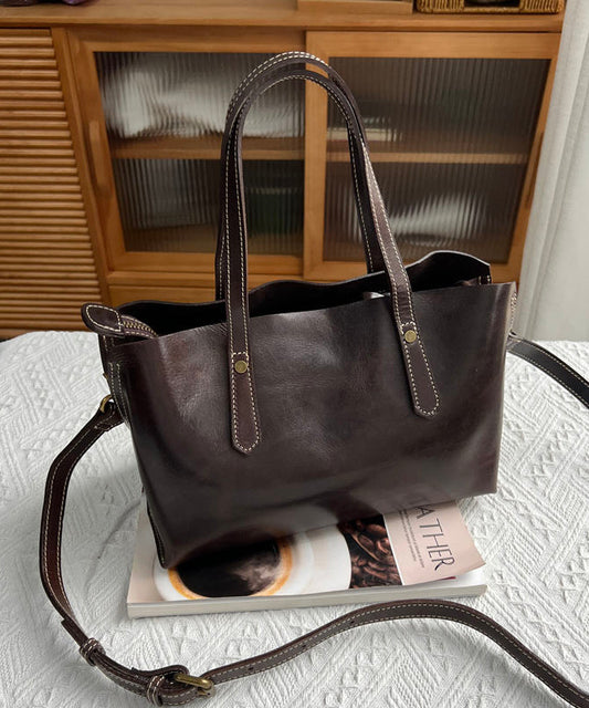 Leather Large Women Style Shoulder Bags Capacity