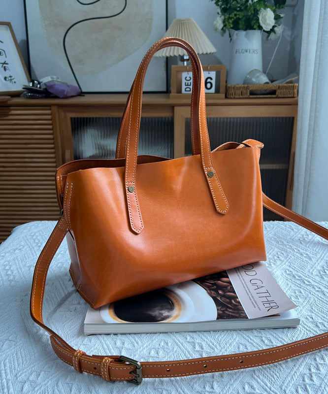 Leather Large Women Style Shoulder Bags Capacity